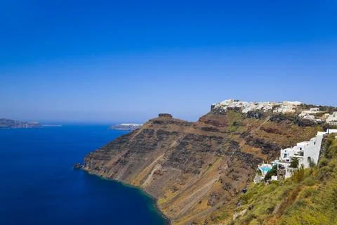 Santorini View - Greece Stock Photos