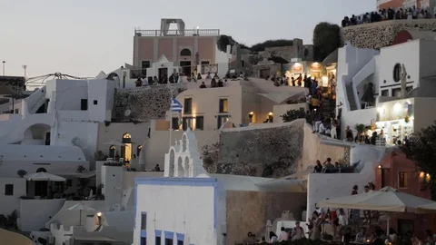 Santorini30 Stock Footage 127828379