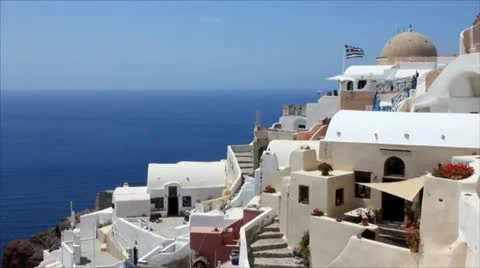 Santorini,Greece Stock Footage 24634275