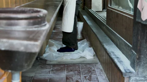 Sanuki udon making Stock Footage 162249510