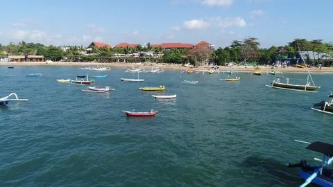 Sanur Beach Stock Footage 83909707