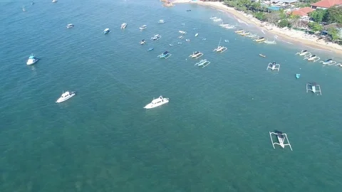 Sanur Beach Stock Footage 83919948