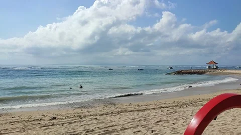 Sanur beach Stock Footage 165543921