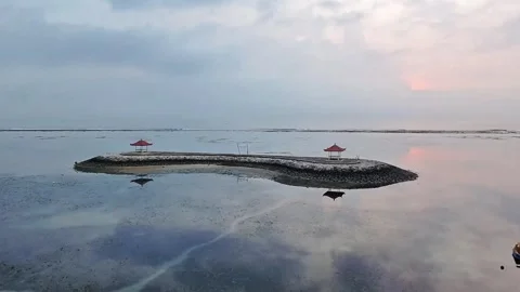 Sanur sunrise Stock Footage 289159942