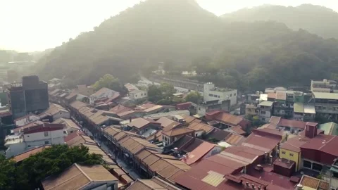 Sanxia old street Stock Footage 195990721