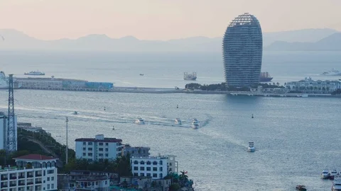 Sanya sea Stock Footage 102412288