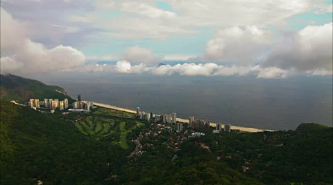 São Conrado Beach Timelapse Stock-Footage 30964663
