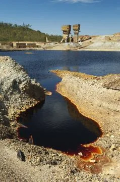 Sao Domingos mine Stock Photos