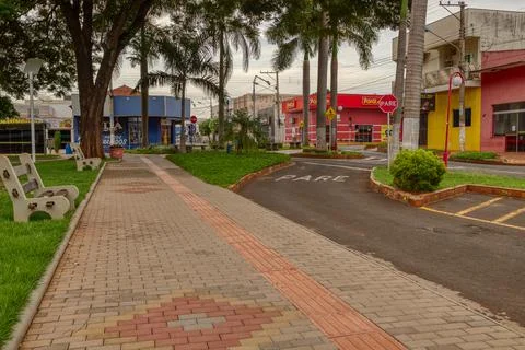 Sao Jose Square Stock Photos
