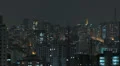 Sao Paulo Brazil city night skyline - timelapse 4k (4096 x 2304) 4k or 4k+ Resolution