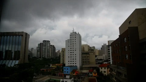 Sao Paulo time lapse 库存影片 121493834