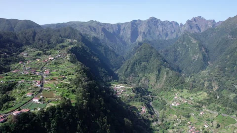 Sao Roque do Faial, Madeira, Portugal Stock Footage 251932043