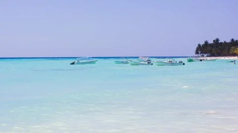 Saona bay Stock Photos