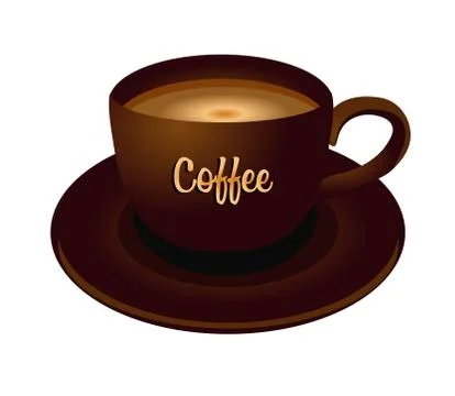 Сap of coffee Stock Illustration
