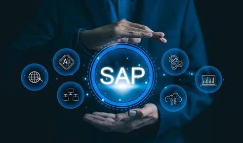 SAP System Application Products. Foto stock