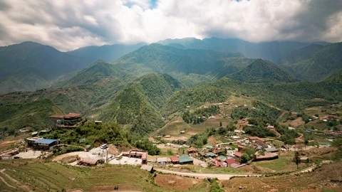 Sapa Mountain Timelapse Vídeos de archivo 95228262