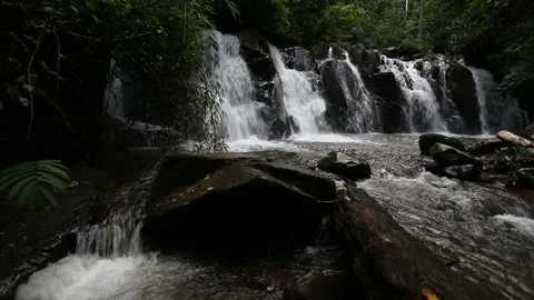 Sapan Waterfall Stock Footage 143623307