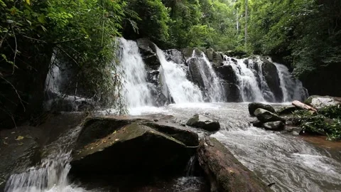 Sapan Waterfall Stock Footage 143623445
