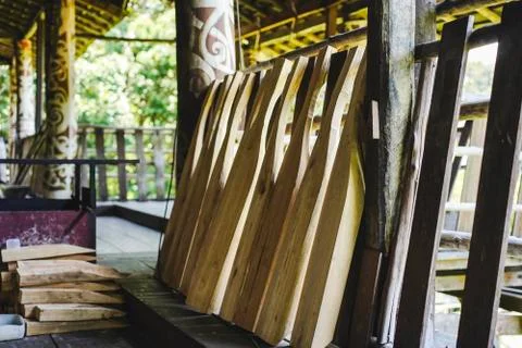 The sape' (sampek, sampeh, sapek) Stock Photos