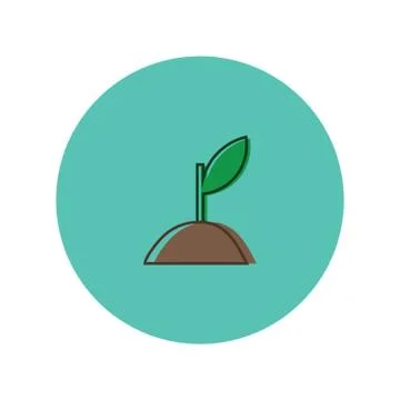 Sapling Stock Illustration