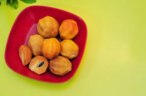 Sapodilla fruit Stock Photos