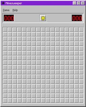 Sapper retro game interface. Computer classic pixel logic fun with numbers and Stock Illustration