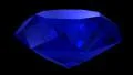 Sapphire blue diamond gemstone gem stone spinning wedding background loop 4K 4k or 4k+ Resolution