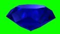 Sapphire blue diamond gemstone gem stone spinning wedding background loop 4K 4k or 4k+ Resolution