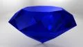 Sapphire blue diamond gemstone gem stone spinning wedding background loop 4K 4k or 4k+ Resolution