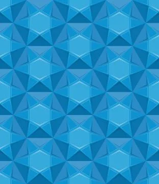 Sapphire seamless texture. Blue gem vector background. Illustrazione stock