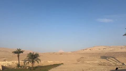 Saqqara - The first pyramid in the world Stock Footage 300134383