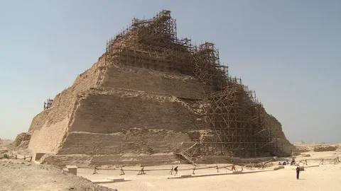 Saqqara Necropolis Stock Footage 259893141