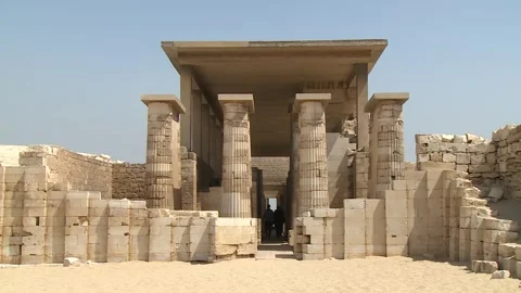 Saqqara Necropolis Stock Footage 259893867