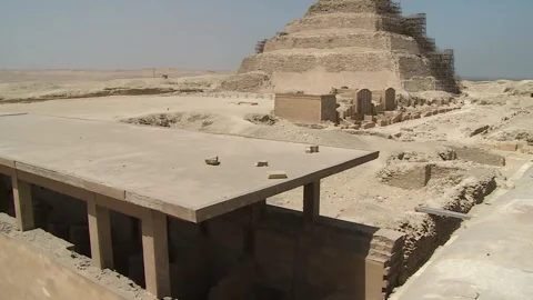 Saqqara Necropolis Stock Footage 259894690
