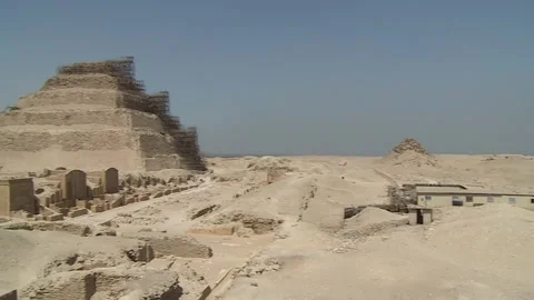 Saqqara Necropolis Stock Footage 259894768