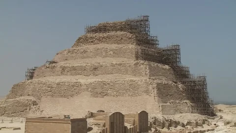 Saqqara Necropolis Stock Footage 259895577