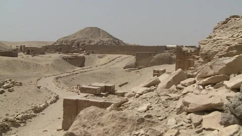 Saqqara Necropolis Stock Footage 259895814