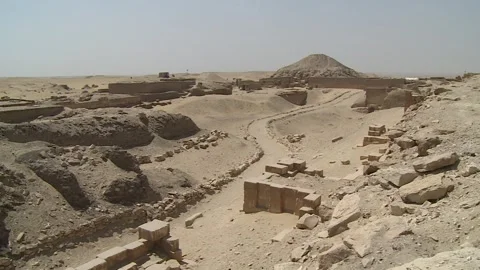 Saqqara Necropolis Stock Footage 259895933