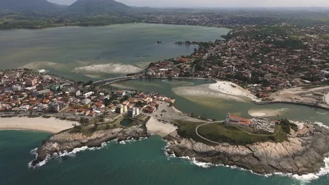 Saquarema overview Stock Footage 116512624