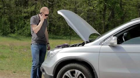 Сar breakdown Stock Footage 26632736