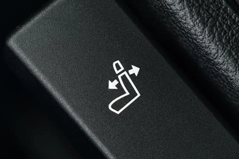 Сar seat position control handle close up Photos