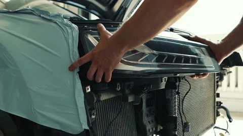Сar service / Audi S8 Stock Footage 200947157