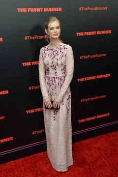  Sara Paxton attending The Front Runner Premiere at MoMa on October 30, 20... Stock Photos
