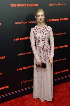  Sara Paxton attending The Front Runner Premiere at MoMa on October 30, 20... Stock Photos