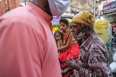 Sarafa Bazaar in Indore, India Stock Photos