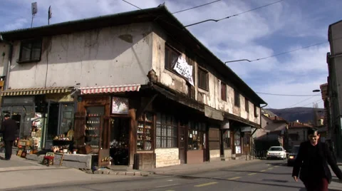 Sarajevo craft shop Video stock 35219573