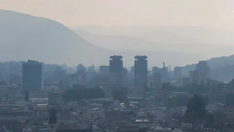 Sarajevo long-shot 4 스톡 동영상 8654202