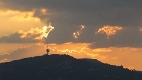 Sarajevo. Mountain. 3 動画素材 8642356