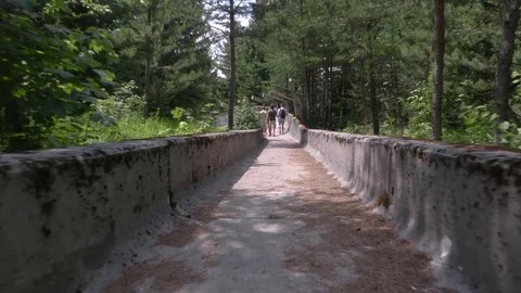 Sarajevo Olympic Bobsleigh Stock Footage 83667836