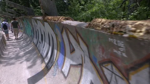 Sarajevo Olympic Bobsleigh Stock Footage 83668190